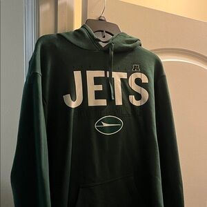Fanatics Dark Green Jets Hoodie